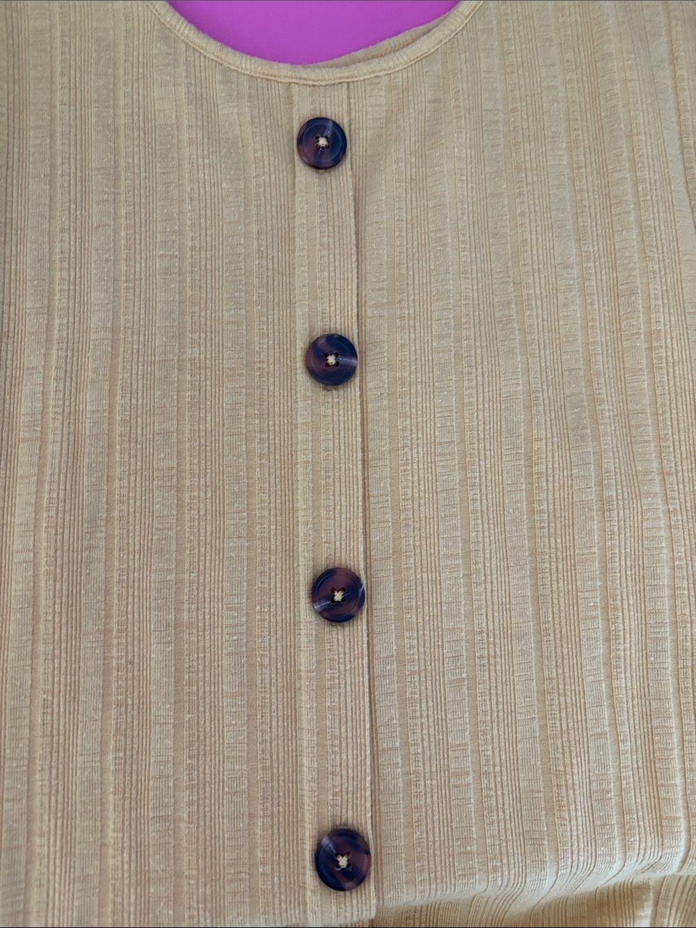 Maurices Ribbed Button-Front Tank Tops - Picture 9 of 13